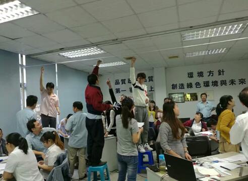 東莞旭聲電子有限公司實(shí)驗(yàn)設(shè)計(jì)(DOE)培訓(xùn)圓滿結(jié)束 東莞旭聲電子有限公司實(shí)驗(yàn)設(shè)計(jì)(DOE)培訓(xùn)圓滿結(jié)束
